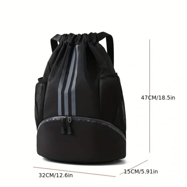 Gym Bag Fitness Backpack Women Men Basketball Backpack Outdoor Soccer Football Storage Bags Training Drawstring Sports Knapsack - Image 6