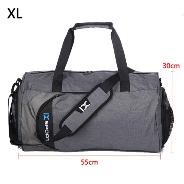 IX Large Gym Bag Fitness Bags Wet Dry Training Men Yoga For Shoes Travel Shoulder Handbags Multifunction Work Out Swimming Bag - Image 16