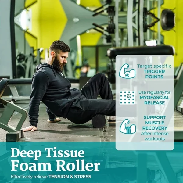 33cm Fitness Foam Roller Yoga Massage Roller - Image 5