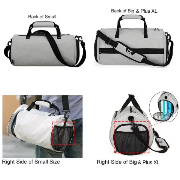 Travel Bag for Men Large Gym Fitness Bag Wet Dry Training Shoes Shoulder Handbags Multifunction Work Out Portable Luggage Duffel - Image 5