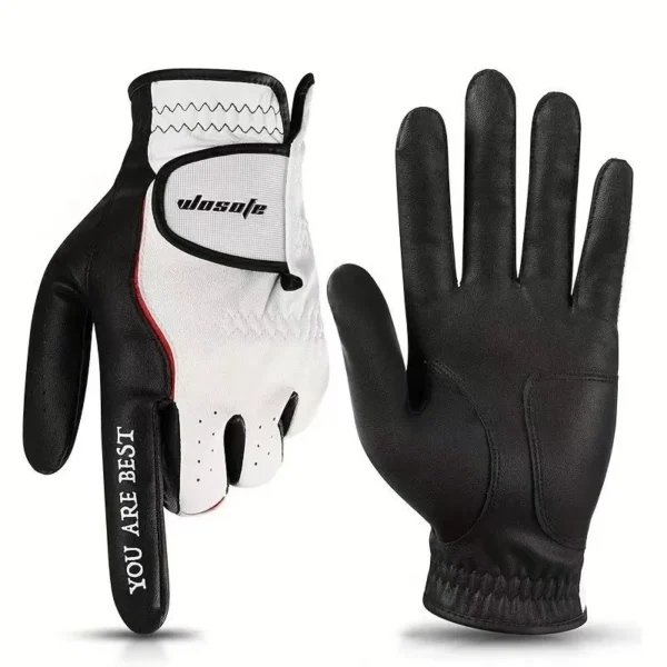 New Golf Gloves Left Hand Single Men's Leather Soft Breathable Gloves Wear-Resistant Breathable Gloves - Image 7