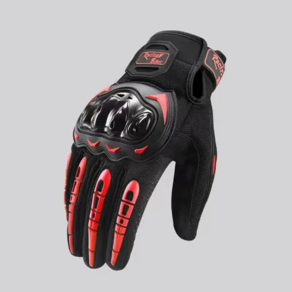 Motorcycle Gloves For Men Breathable Motorcycle Full Finger Guantes Motocross Motorbike Breath Mesh Touch Screen Racing Glove - Image 6