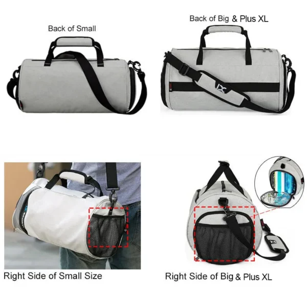 IX Large Gym Bag Fitness Bags Wet Dry Training Men Yoga For Shoes Travel Shoulder Handbags Multifunction Work Out Swimming Bag - Image 5