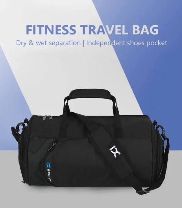 Travel Bag for Men Large Gym Fitness Bag Wet Dry Training Shoes Shoulder Handbags Multifunction Work Out Portable Luggage Duffel - Image 15