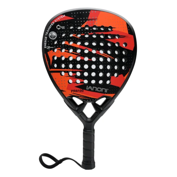 IANONI Padel Racket Carbon Fiber Surface with EVA Memory Flex Foam Core Padel Tennis Racquets Lightweight - Image 8