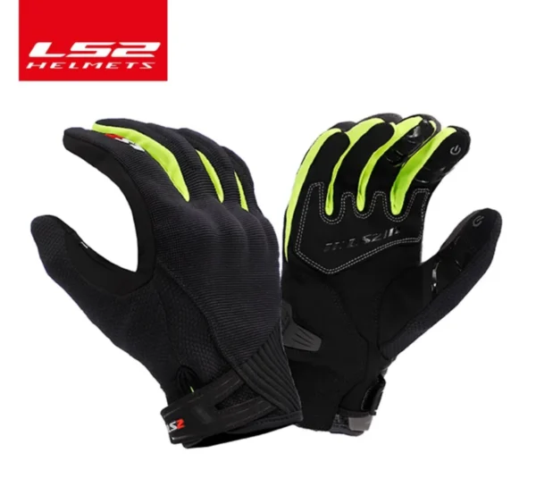 LS2 MG018 Summer Riding Gloves ls2 men Motorcycle Gants touch screen wear-resistant comfortable protective handschoenen - Image 5