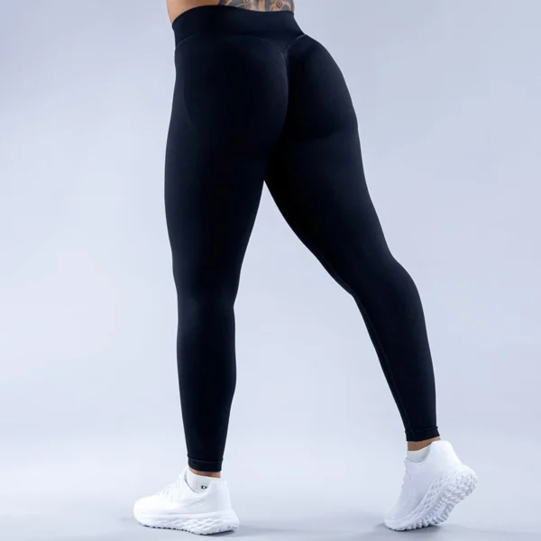 Impact Leggings Women Scrunch Butt Seamless Yoga Pants Workout Gym Leggings Ribbed Low Waist Fitness Butt Lifting Sports Tights - Image 13