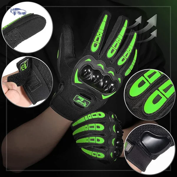 Motorcycle Gloves Windproof Waterproof Men Motorbike Winter Riding Gloves Touch Screen Motocross Gloves Protective Gear - Image 2