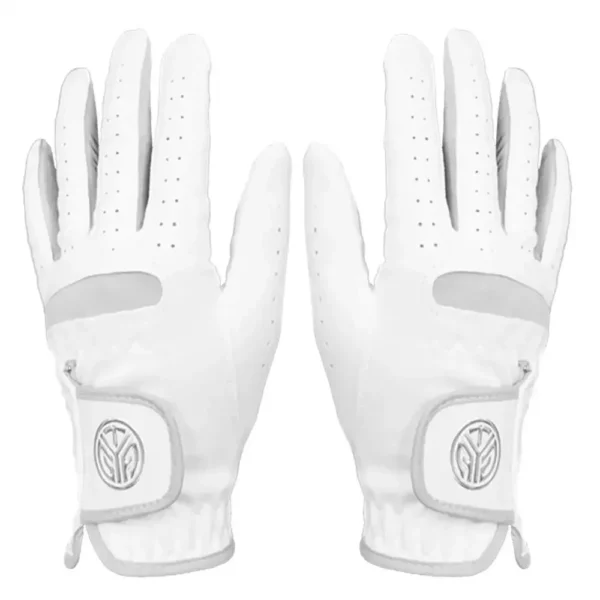 1 Pcs Men's Left Hand Golf Glove Right Hand Micro Soft Fiber Breathable Mens Golf Gloves White Color - Image 4