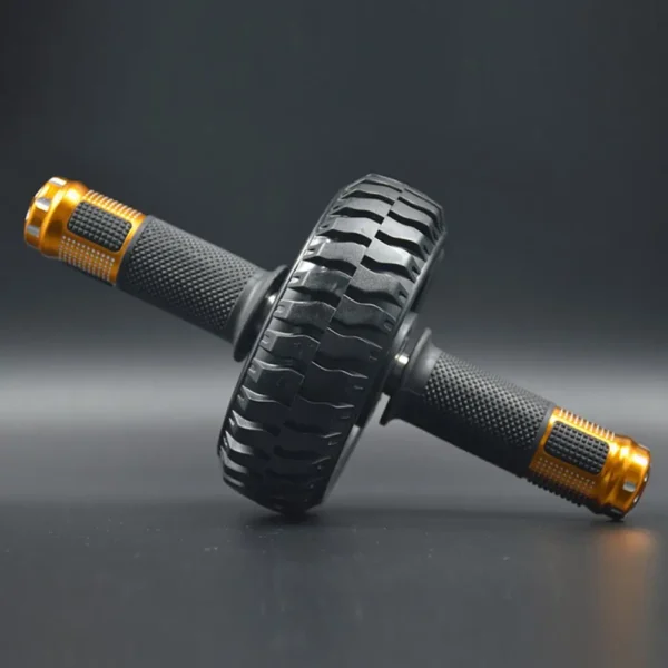 Practical Belly Weight Lose Solid Single-wheel Stable Abdominal Power Exercise Wheel Rubber Ab Wheel Roller Gym Supply - Image 3