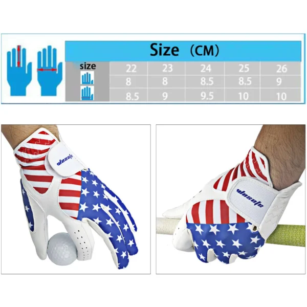 Golf s of Permanent Left Hand Quality Material with Patterned Comfortable Single Breathable Handsc - Image 6