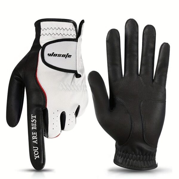 New Golf Gloves Left Hand Single Men's Leather Soft Breathable Gloves Wear-Resistant Breathable Gloves - Image 13