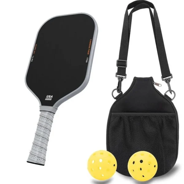 Pickleball Paddle T700 Carbon Fiber Frosted Surface 16MM Enhanced Sweet Spot&Control&Power Anti-slip Grip USAPA Compliant - Image 6