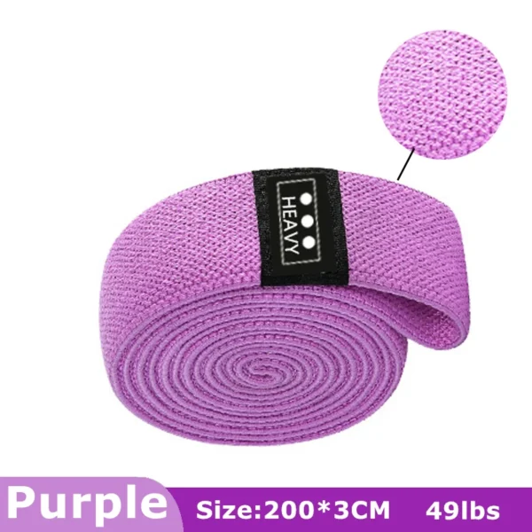 Fitness Long Resistance Bands Workout Fabric Elastic Booty Bands Set Pull Up Woman Assist Leg Exercise Gym Equipment for Home - Image 10