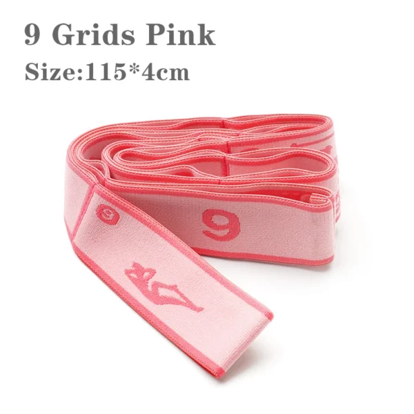 Slimming Resistance Band Yoga Auxiliary Stretching Belt Adult Latin Training Elastic Bands Beginner Pilates Multi-Functional - Image 10