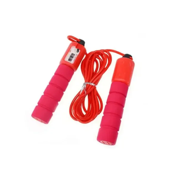 jump rope with a counter with Electronic Counter Adjustable Fast Speed Counting Skipping Rope Jumping Wire Workout - Image 5