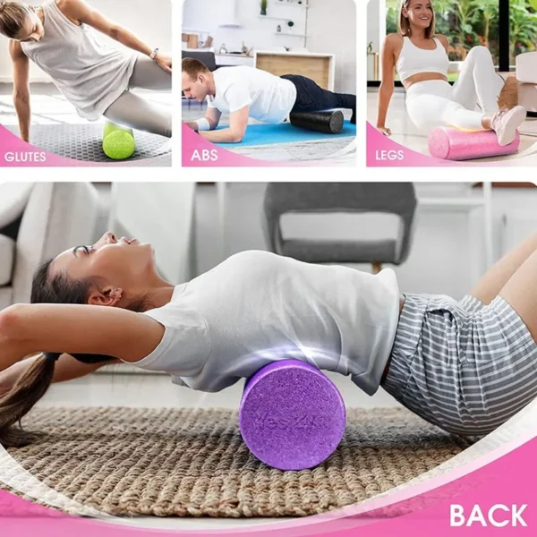 Foam Rollers For Muscle Massage Roller yoga Column back Roller Roller Massage Stick Shaft for Physical Therapy Muscle Recovery - Image 5