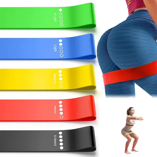 Fitness Elastic Resistance Bands Home Training Yoga Sport Resistance Bands Stretching Pilates Workout Gym Equipment Stretching - Image 3