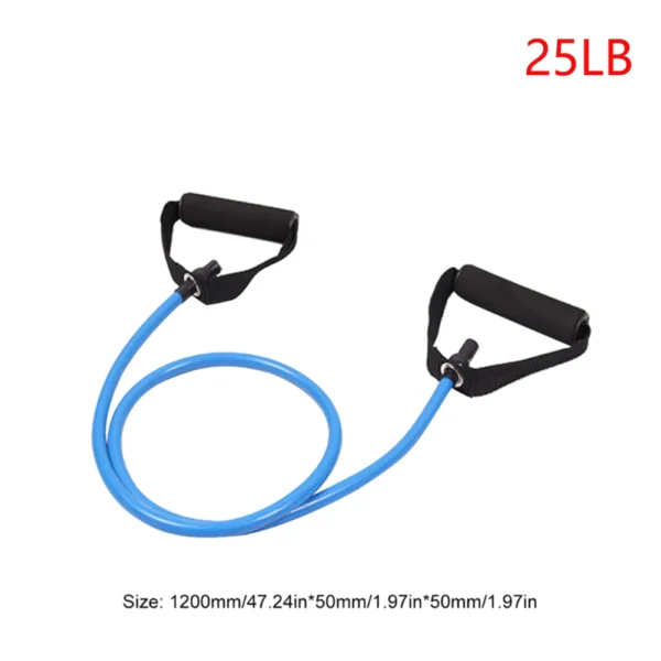 Hot Sale 5 Levels Resistance Yoga Pull Rope Bands with Handles Elastic Sports Bodybuilding Home Gym Muscle Training Fitness Band - Image 11