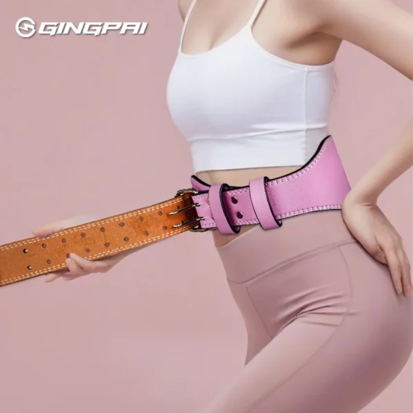 Weightlifting Wide Belt Fitness Protective Gear Powerlifting Belty Gym Barbell Squat Deadlift Strength Waist Support Lever Belt - Image 5