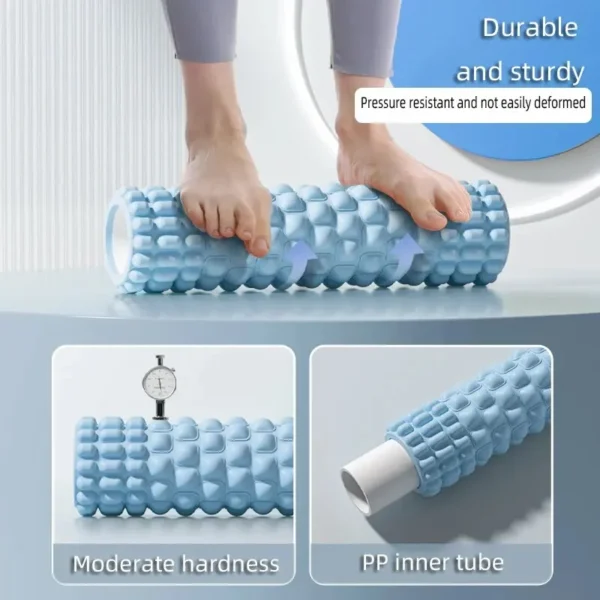 Foam Rollers for Muscle Massage - Medium-Density Back Foam Roller for Back Pain Relief & Muscle Recovery in Legs & Arms - Image 4