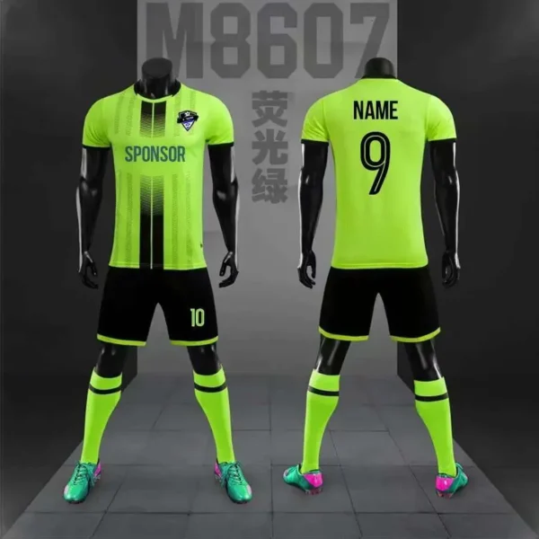 2025 Soccer Tracksuit Jersey Kit for Men & Kids – Quick-Dry Football Training Uniform - Image 2