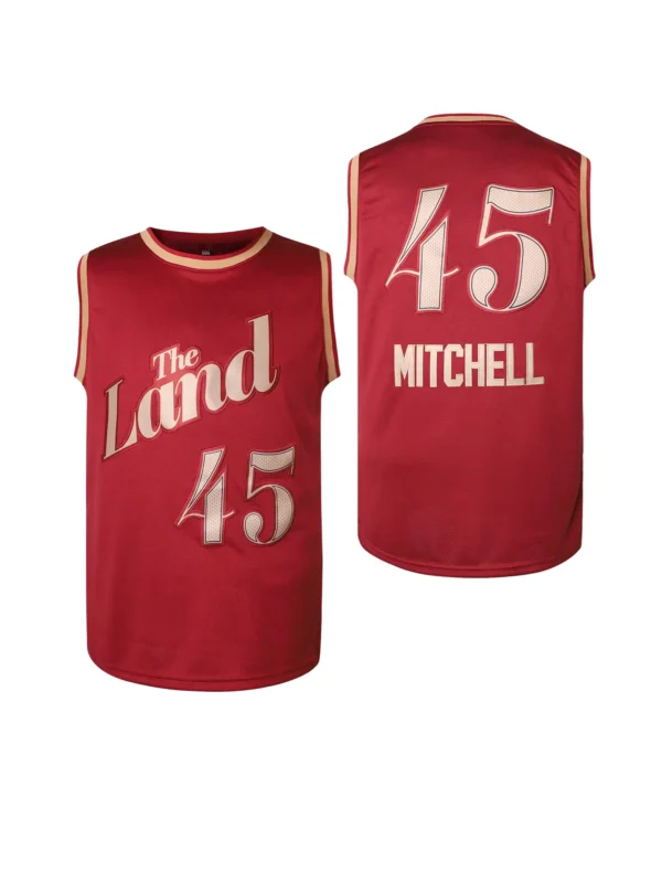 Unisex #45 Summer Basketball Jersey – Sleeveless Mesh, Breathable & Quick-Dry Sportswear for Gym, Training & Streetwear - Image 2
