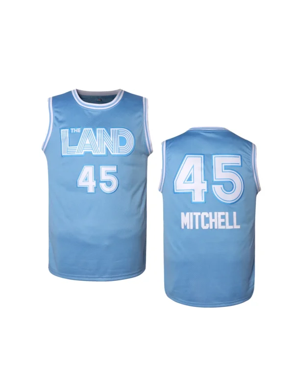Unisex #45 Summer Basketball Jersey – Sleeveless Mesh, Breathable & Quick-Dry Sportswear for Gym, Training & Streetwear