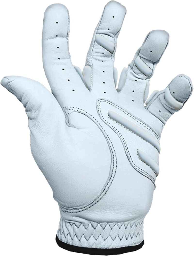 MONKEY GRIP Golf Glove Nonslip No Slice Pad Premium Cabretta Leather Power Good Grip Soft Fit Easy Grip Line Left Hand