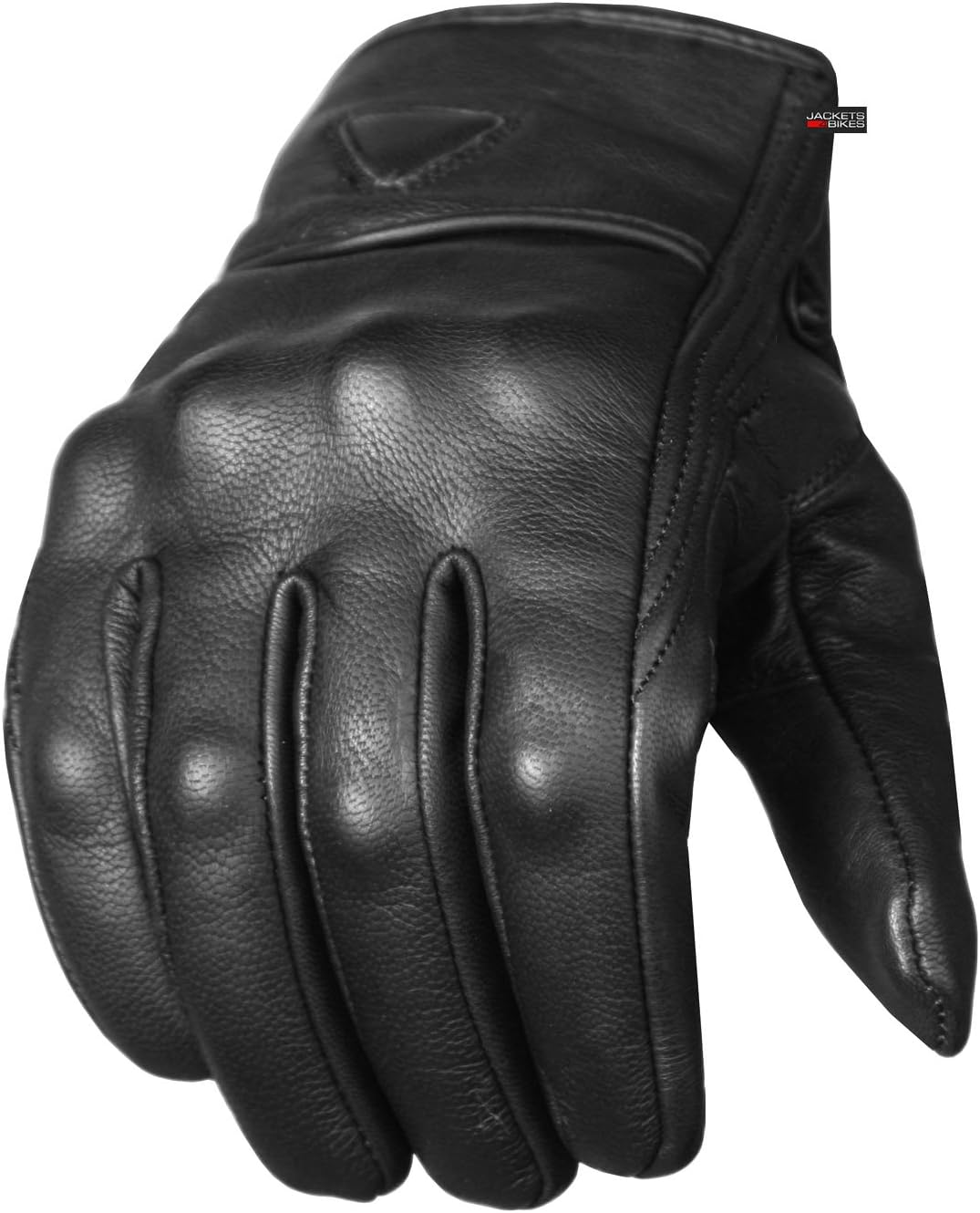 Jackets 4 Bikes Motorcycle Gloves - Premium Leather for Men Women, Touchscreen, Non-Slip, Motorbike Cruiser Street Biker Protector Glove