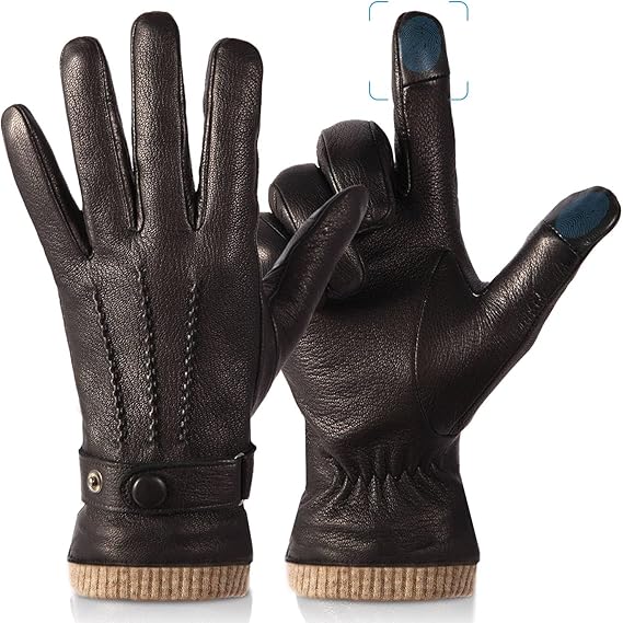 Unigear Lightweight Running Gloves, Touch Screen Anti-Slip Warm Gloves Liners for Cycling Biking Sporting Driving for Men Women